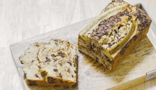 簡単！しっとり仕上がるチョコバナナパウンドケーキのレシピ