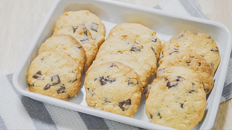 サクサク食感のチョコチャンククッキー